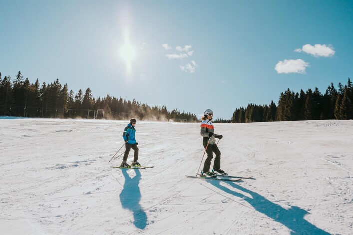 Skifahren bei den Klugliften Hebalm