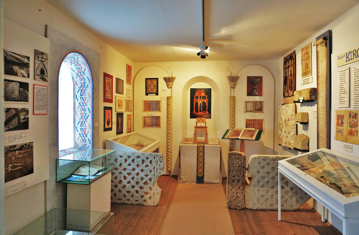 Karolinger Museum in Moosburg (Kärnten), Innenansicht