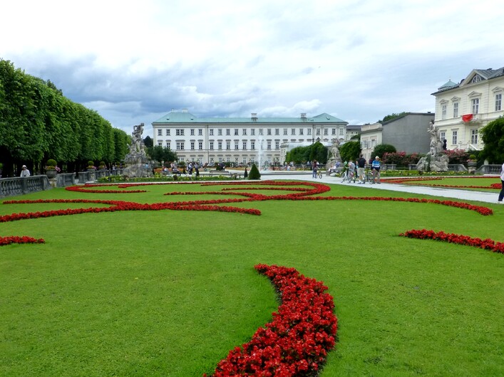 Mirabellgarten Schloss Mirabell Salzburg Austria