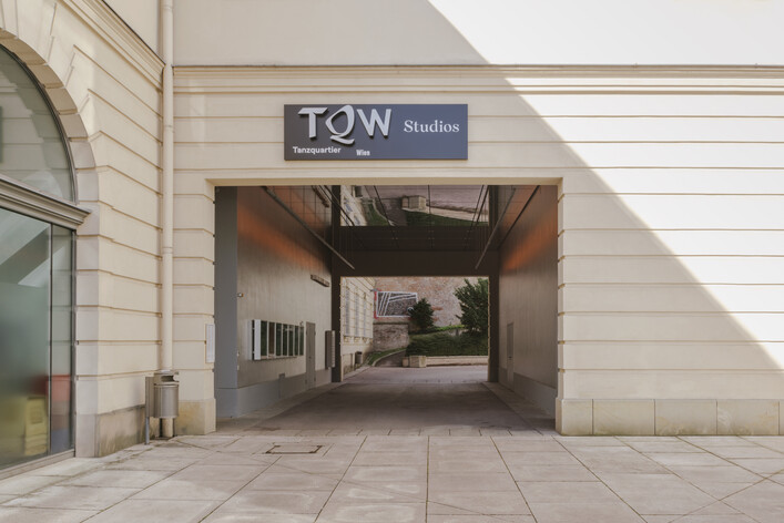 Tanzquartier Wien im Haupthof des Museumsquartier