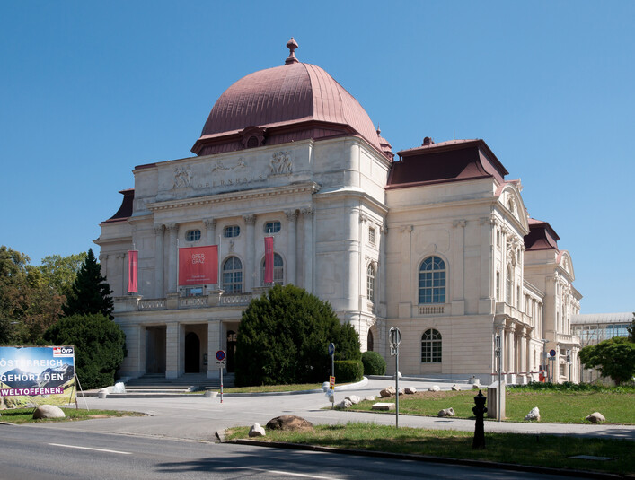 The opera theatre in Graz, Austria.