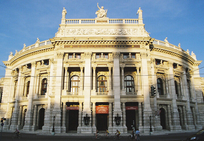 Burgtheater in Vienna, Austria