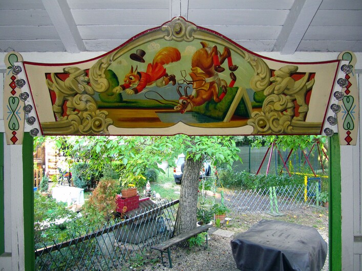 Vergnügungsstätte, Ringelspiel im Böhmischen Prater