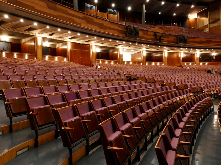 Großes Festspielhaus Salzburg, Zuschauersaal.