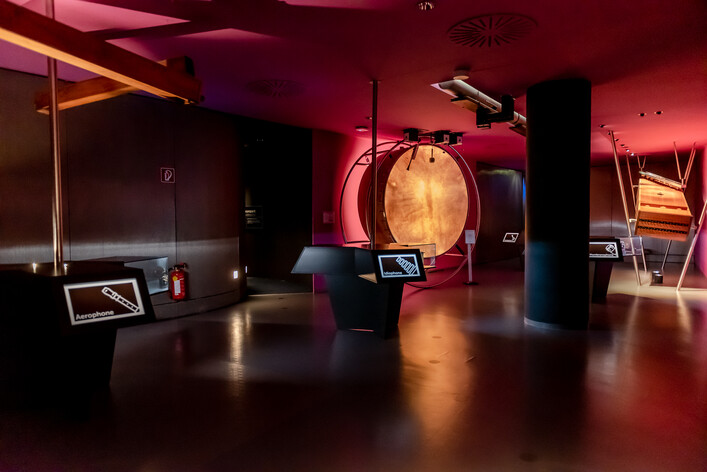 Das Instrumentarium im Haus der Musik (Wien)