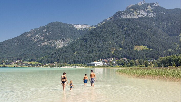 Im Strandbad Seespitz schwimmen und entspannen