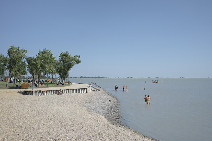 Lido in Neusiedl am See, Austria.