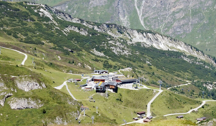 Sommerbergalm, Hintertux, Austria.