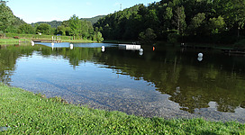 Schwimmen und entspannen im Freizeitsee Mönichwald