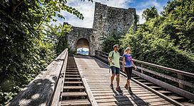 Die Ruine Plainburg erkunden