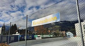 Eislaufen am Kunst-Eislaufplatz