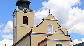 Parish church in Saint Martin, Lower Austria.