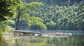 Einen Ausflug zum Toplitzsee machen