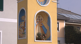 Schildbach Bildstock Ring 40, Bildstock gemäss Denkmalliste des Bundesdenkmalamts in der Katastralgemeinde Schildbach, Gemeinde Hartberg Umgebung