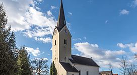 Subsidiary church Saint Martin in Leibsdorf, municipality Poggersdorf, district Klagenfurt Land, Carinthia, Austria, EU