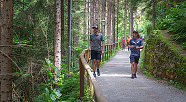 Eine Wanderung auf der Kaiser Wilhelm Promenade unternehmen