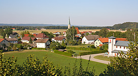 Ortsansicht von Überackern.