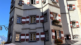 In der Innsbrucker Altstadt.