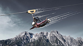 Den Flying Fox XXL in Leogang erleben