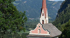 Parish church St. Ulrich in Lavant, Tyrol, Austria