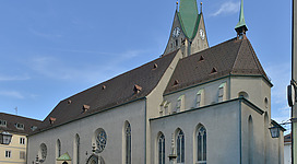 Dom St. Nikolaus (Feldkirch) am Domplatz Nr.2 in Feldkirch.
