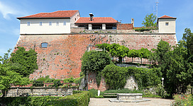 The Stable or Cannon Bastion on the Graz Schlossberg, Austria.