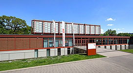 West view of the museum for contemporary art, film and music