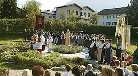 Im Marienheilgarten entspannen