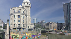 2017-06-05 AT Wien 01 Innere Stadt & Wien 02 Leopoldstadt, Urania, Donaukanal