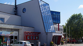 Das Stadtamt der Gemeinde Spielberg in Maßweg, Steiermark, Österreich