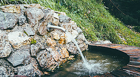 Zum Kraftplatz Lebensquelle spazieren