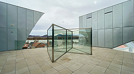 Landesgalerie Niederösterreich: Dachterrasse