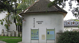 Sondermuseum Aspern-Essling 1809 neben der Pfarrkirche Aspern in Wien-Donaustadt
