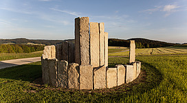 Steinspirale von Gerhard Eilmsteiner