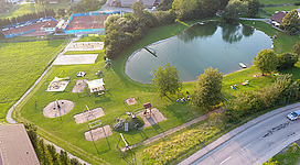 Beachvolleyball Platz Grünbach