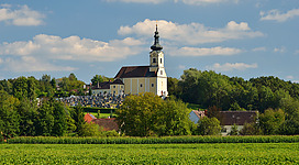 Parish church St. Martin in Sankt Martin an der Raab, Burgenland.