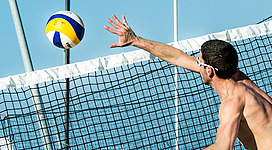 Beachvolleyballplatz