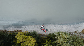 ©WGDDonauOberoesterreichTourismusGmbHCMVisuals
Donauradweg reloaded, Radfahrer an der Donau bei Kramesau Neustift