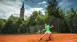 Tennis spielen am Tennisplatz Radstadt