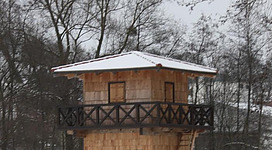 Römischer Wachturm in Pram