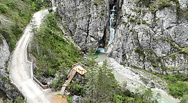 Einen Ausflug zum Kraftplatz Steinberg am Rofan machen