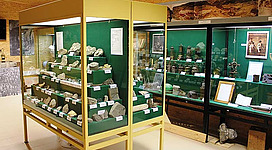 Ausstellung zum Thema Bergbau im Themanpark Kaolinum in Allerheiligen im Mühlkreis.