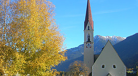 Parish church in Elbigenalp, Tyrol
