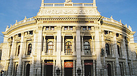 Burgtheater in Vienna, Austria