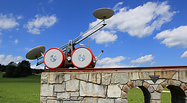 Wettershuttle im Sommer