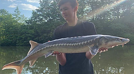 Einen Angeltag im Fischerparadies Nebelteich erleben