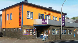 Miniplex-Kino, Eingang, Seewalchen am Attersee, Salzkammergut