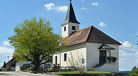 Church in Kleinmürbisch, Burgenland, built in 1949/50.