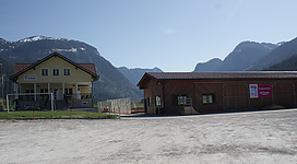Tennisplatz beim Sportzentrum in Gosau