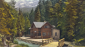 Die Aussicht von der Simonywarte genießen